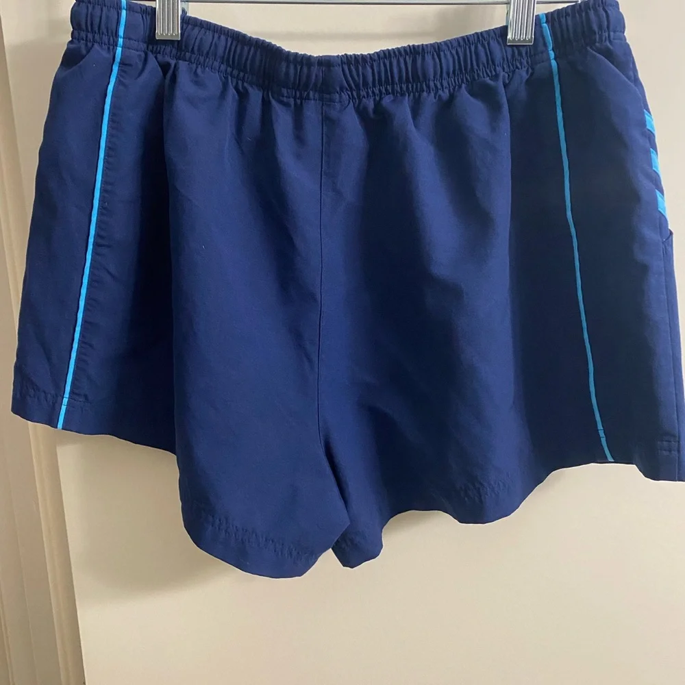 Adidas Dark Blue Vintage Style Sports‎ Shorts Women’s Size XL
